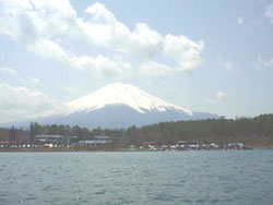 山中湖の景色